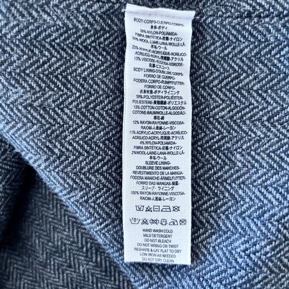 Free People Black & Gray Geometric Patters Open Sweater (Bold Geo Sweater Coat) - Picture 7 of 9